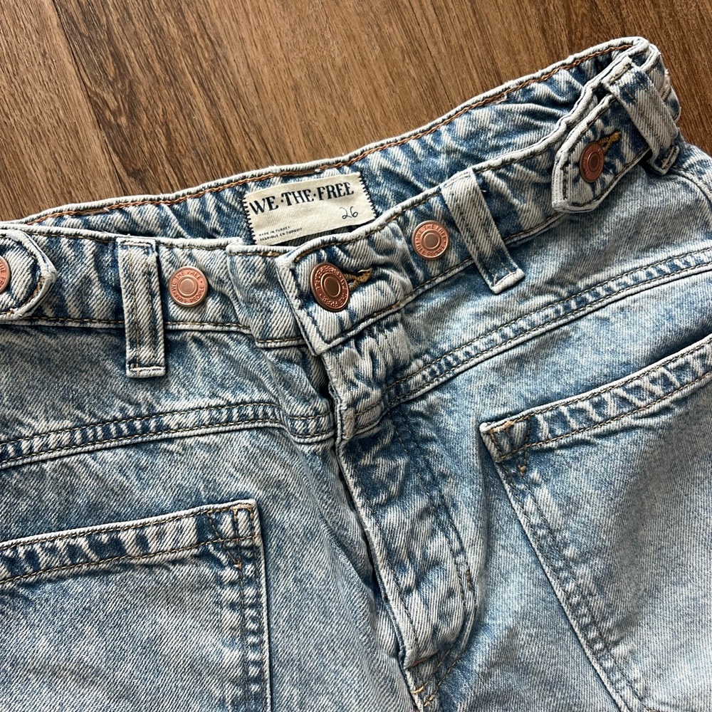 Free People Palmer Cuffed jeans